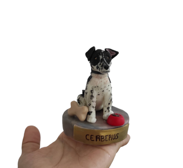Retrato de tu mascota, recuerdo de tu perro, retrato conmemorativo de mascota, Hecho a mano 7cm, 1pz PERSONALIZADO