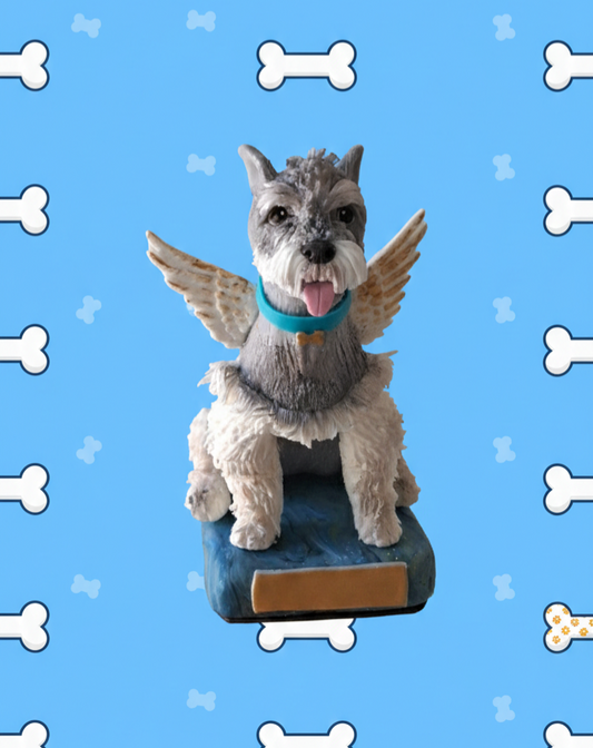 Retrato de tu mascota, recuerdo de tu perro, Retrato conmemorativo de mascota – Hecho a mano 15cm , 1pz