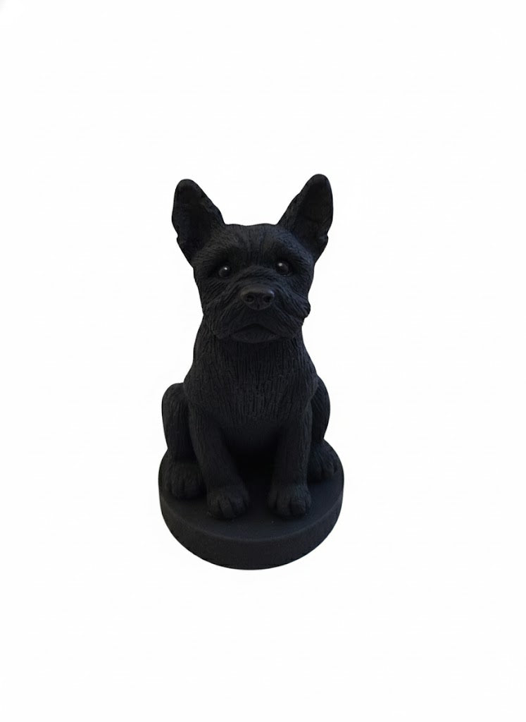 Figura decorativa o recuerdo Bulldog francés, 1pz, decoración hogar o escritorio, mascotas
