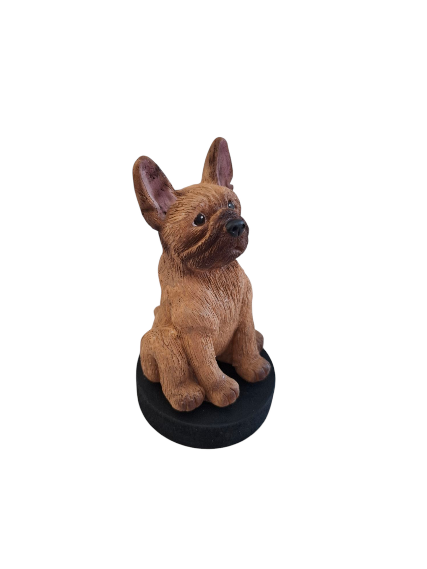 Figura decorativa o recuerdo Bulldog francés, 1pz, decoración hogar o escritorio, mascotas