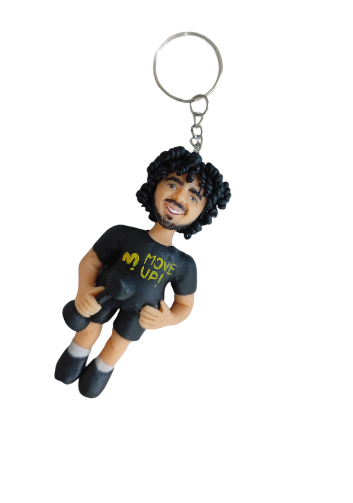 Llavero retrato caricatura realista 8cm, 1pz llavero cuerpo completo personalizado