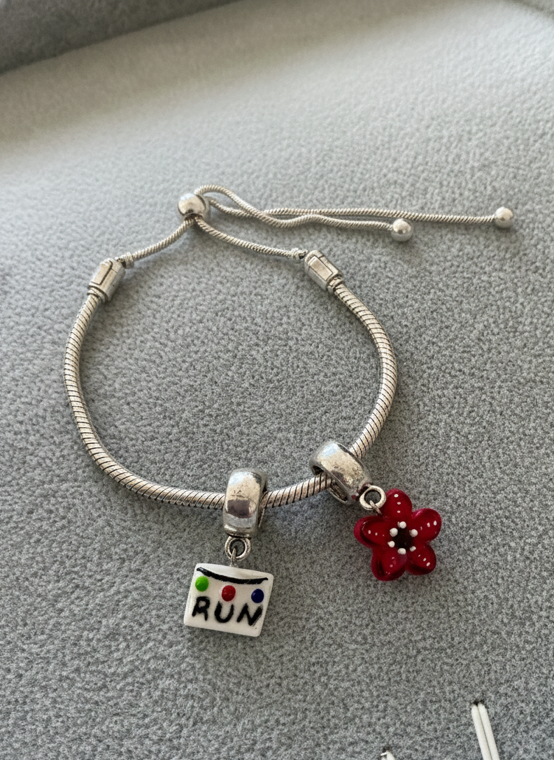 Charms dijes para pulsera, deseño Stranger Things, 2pz temáticas, acero inoxidable