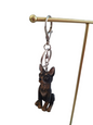 Llavero 3D de perrito Chihuahua varios colores llavero y colgante, diseño perro 1pz