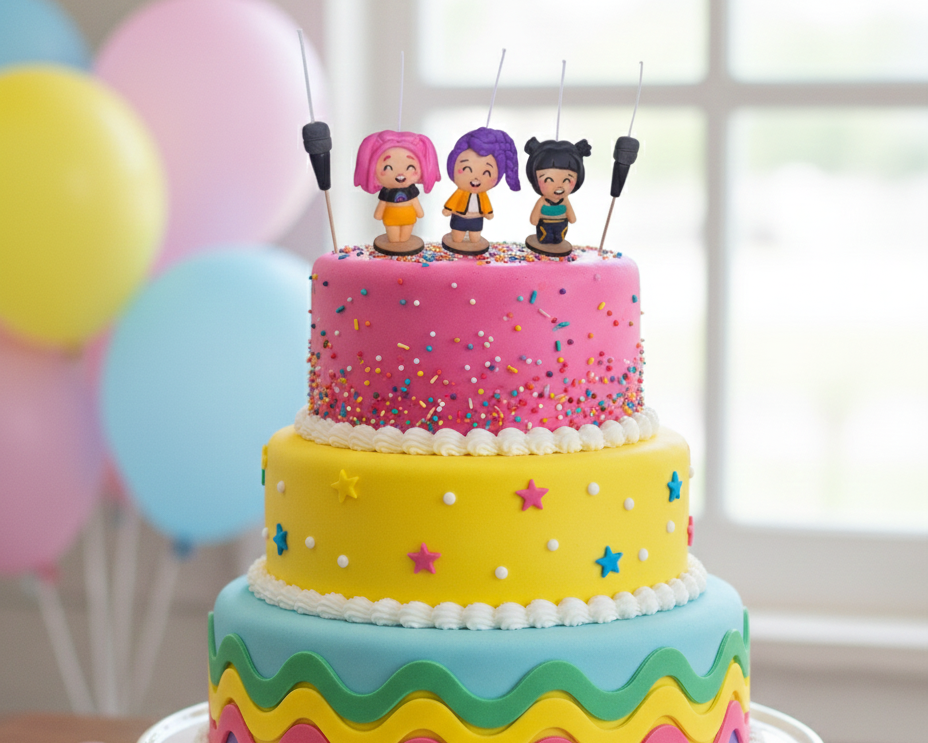 Velas de cumpleaños Demon Hunters Kpop 5pz toppers cake decoracion de pastel, rumí,mira y Zoéy