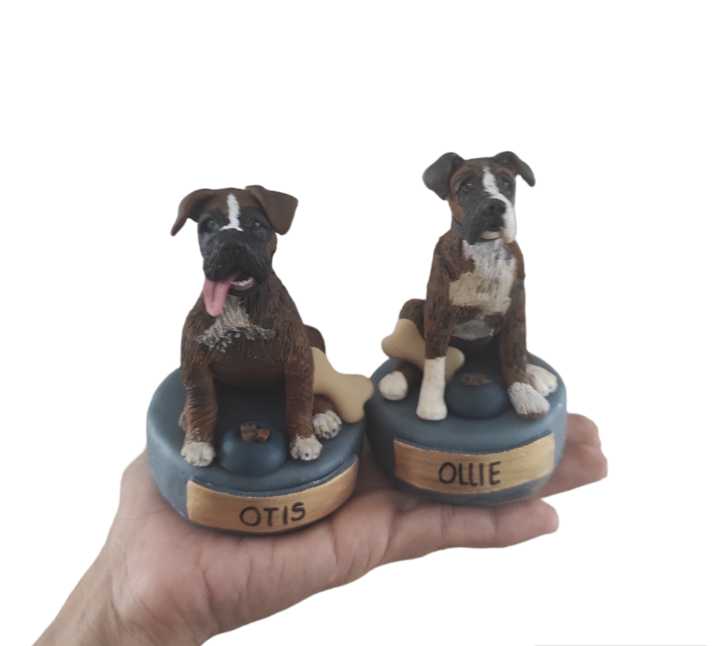 Retrato de tu mascota, recuerdo de tu perro , conmemorativo, hecho a mano 10cm, 1pz, PERSONALIZADO