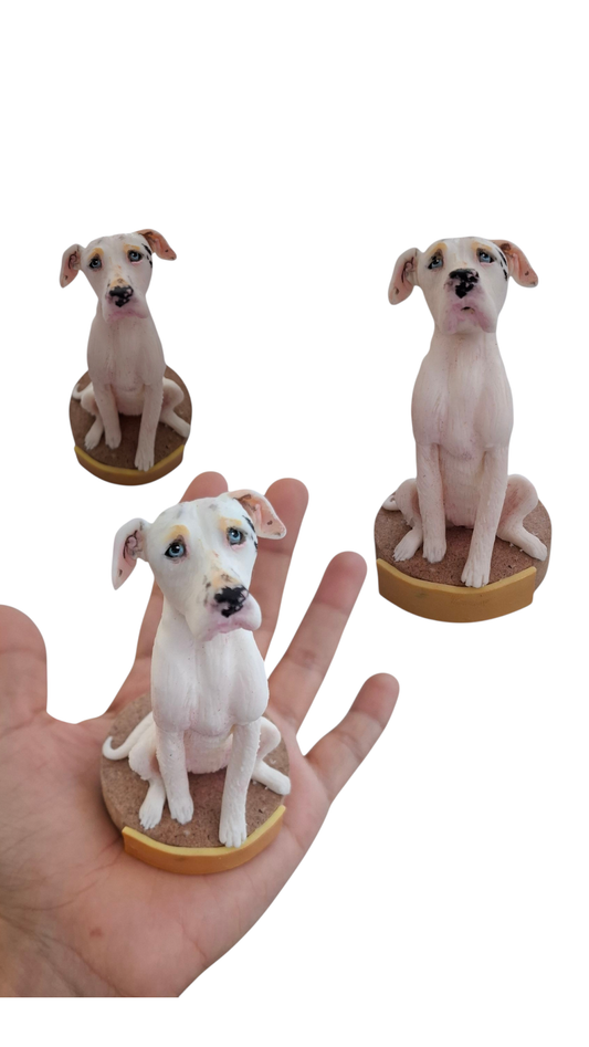 Retrato de tus mascotas 3pz, hecho a mano personalizados, 15cm