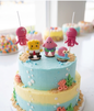 Velas de cumpleaños Bob esponja, Patricio, Gary y medusa, 5pz toppers cake decoración temática