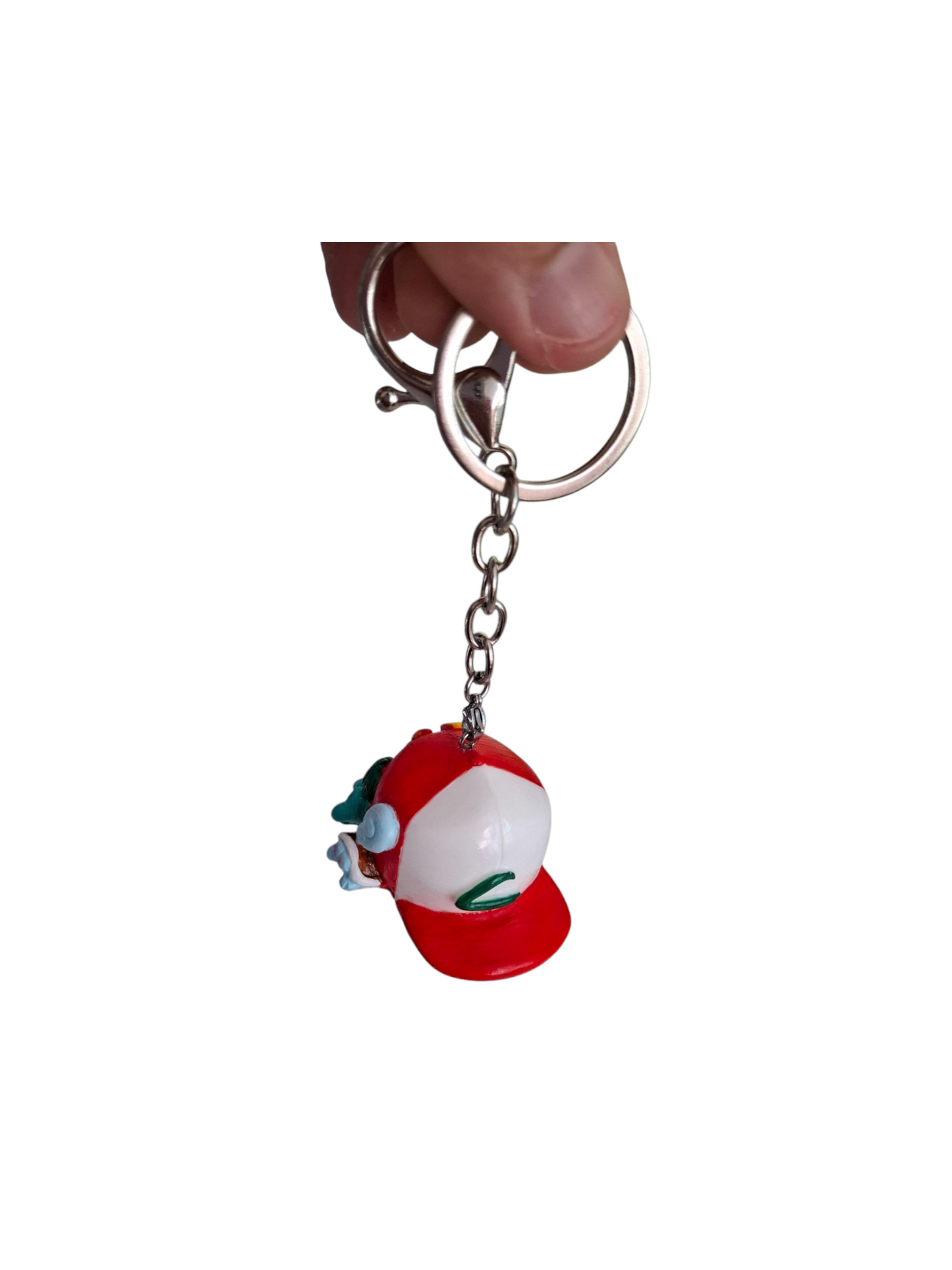 Llavero gorra Ash Ketchum co Pokemon divertidos, Pikachu y sus amigos, 1pz