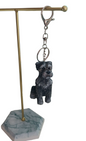 Llavero 3D de perrito Schnauzer gris ó negro, llavero y colgante, diseño perro 1pz