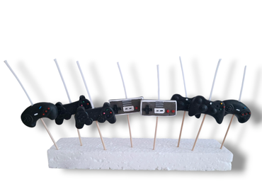 Velas de cumpleaños controles videojuegos gamers 8pz toppers cake decoracion de pastel