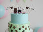 Velas de cumpleaños Osos escandalosos 9pz toppers cake decoracion de pastel